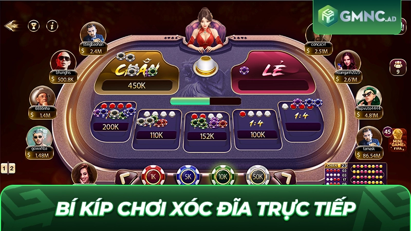 Bí kíp chơi Xóc Đĩa trực tiếp từ cao thủ giúp bạn thắng lớn