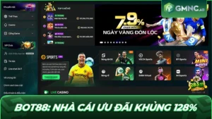 Bot88: Nhà Cái Cá Cược Uy Tín Với Ưu Đãi Khủng 128%