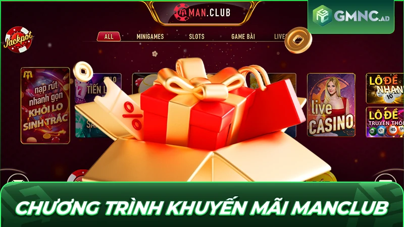 Chương trình khuyến mãi giá trị khủng dành cho thành viên Man Club