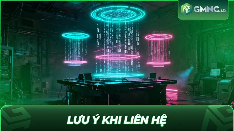 Lưu ý khi thực hiện trao đổi với GMNC