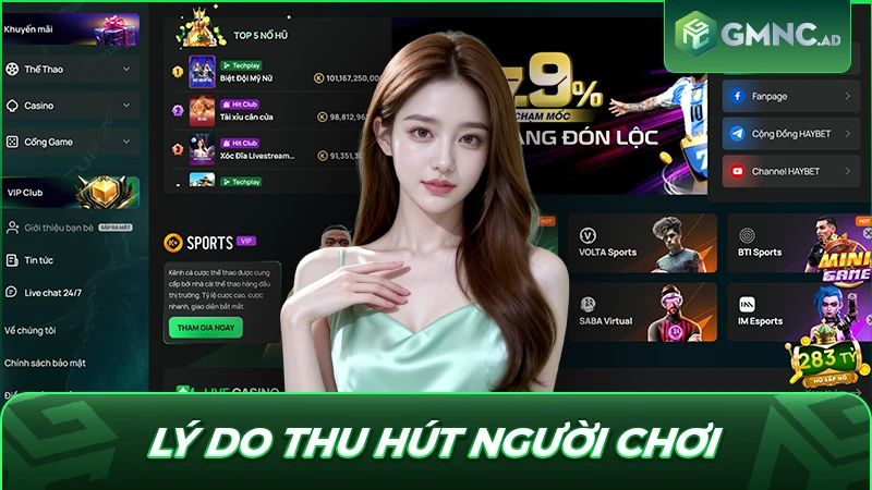 Lý do thu hút người chơi
