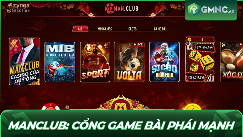 Manclub: Cổng Game Bài Phái Mạnh Đẳng Cấp Nhất Hiện Nay