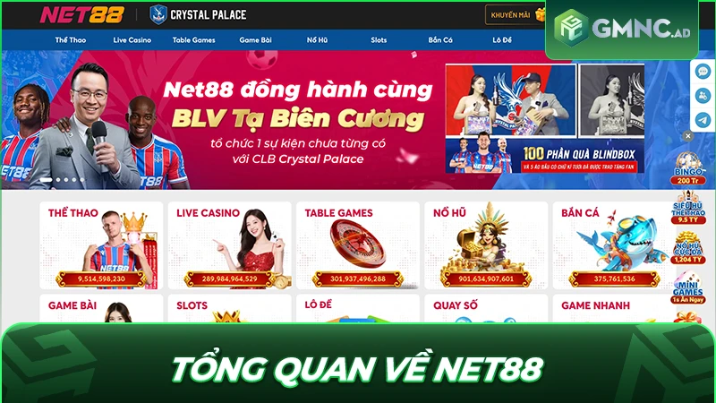 Giới thiệu tổng quan về Net88