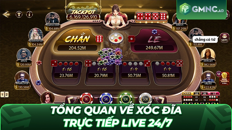 Tổng quan về Xóc Đĩa trực tiếp live 24/7